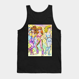 80s Girls Aerobics Tank Top